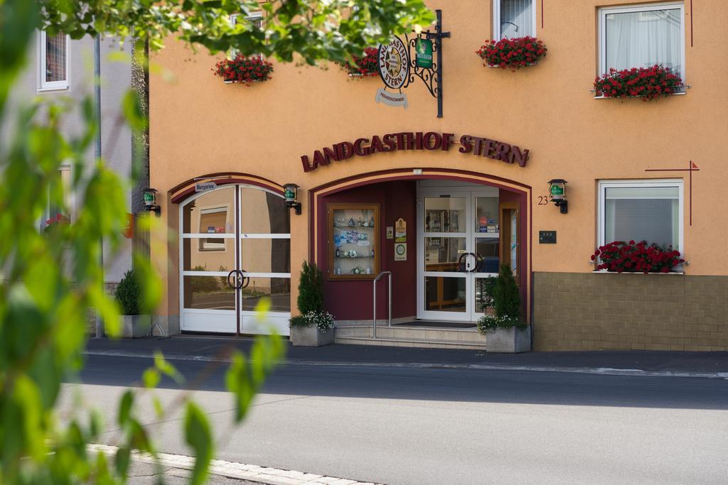 Landgasthof Zum Stern Hammelburg Bagian luar foto