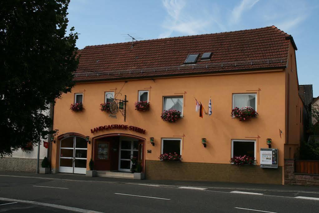 Landgasthof Zum Stern Hammelburg Bagian luar foto
